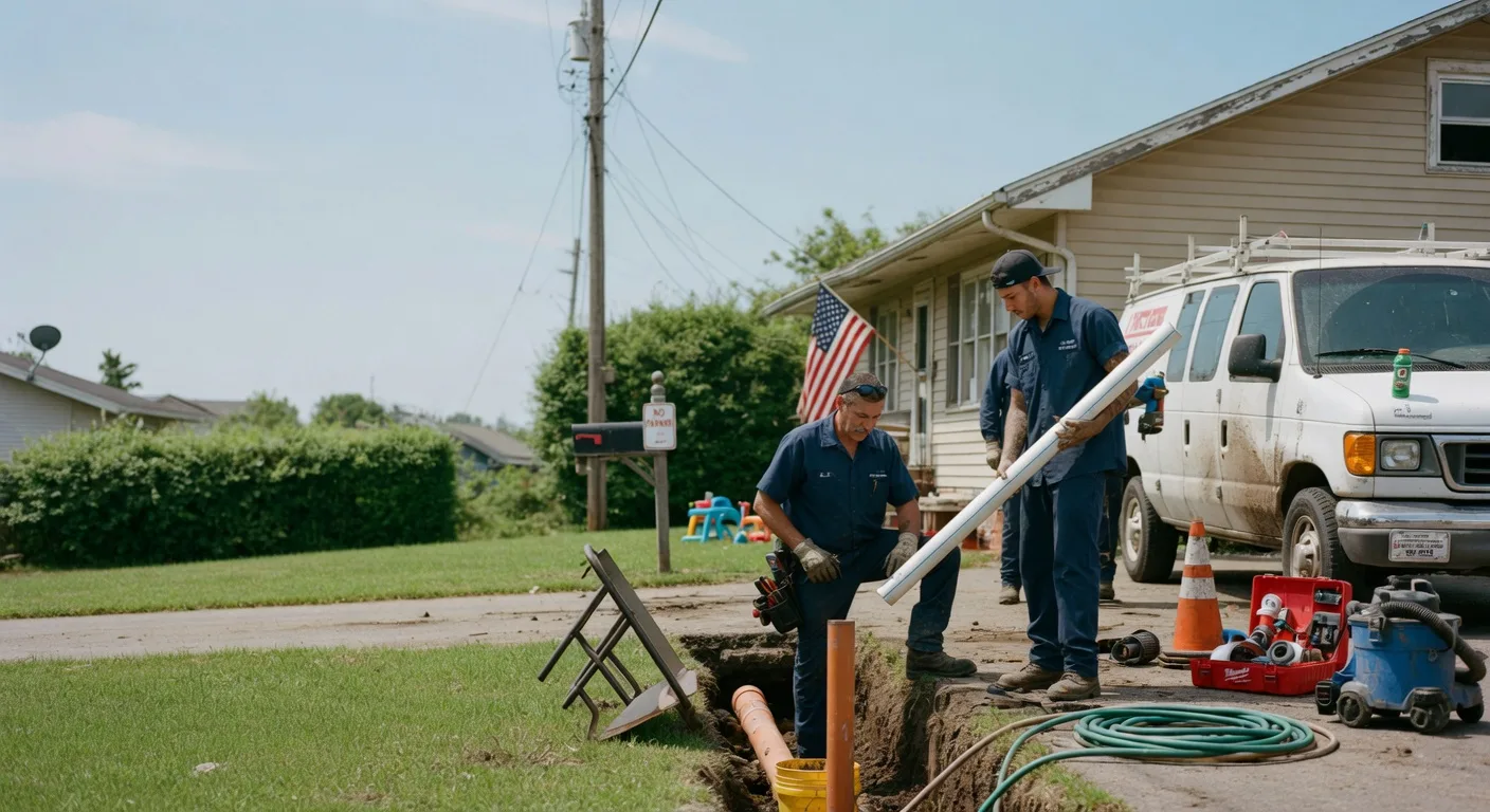 Sewer Line Inspection in Friendswood, TX